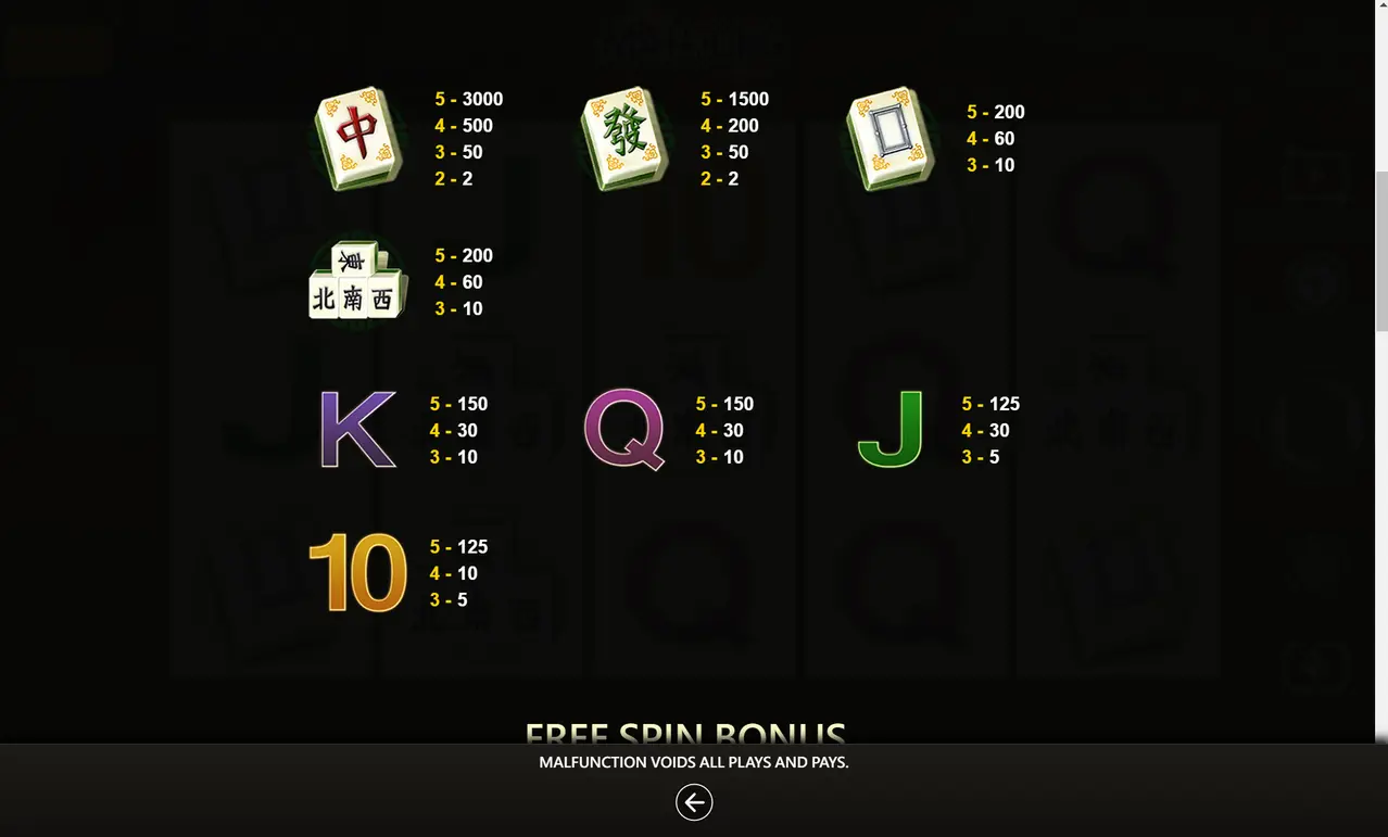 Mahjong artwork